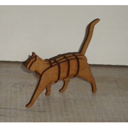 Maquette de chat 9 pièces