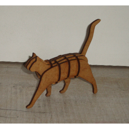 Maquette de chat 9 pièces