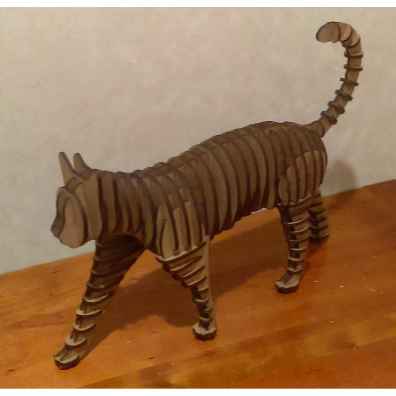 Maquette de chat 80 pièces