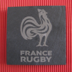 DESSOUS DE VERRE 6 NATIONS